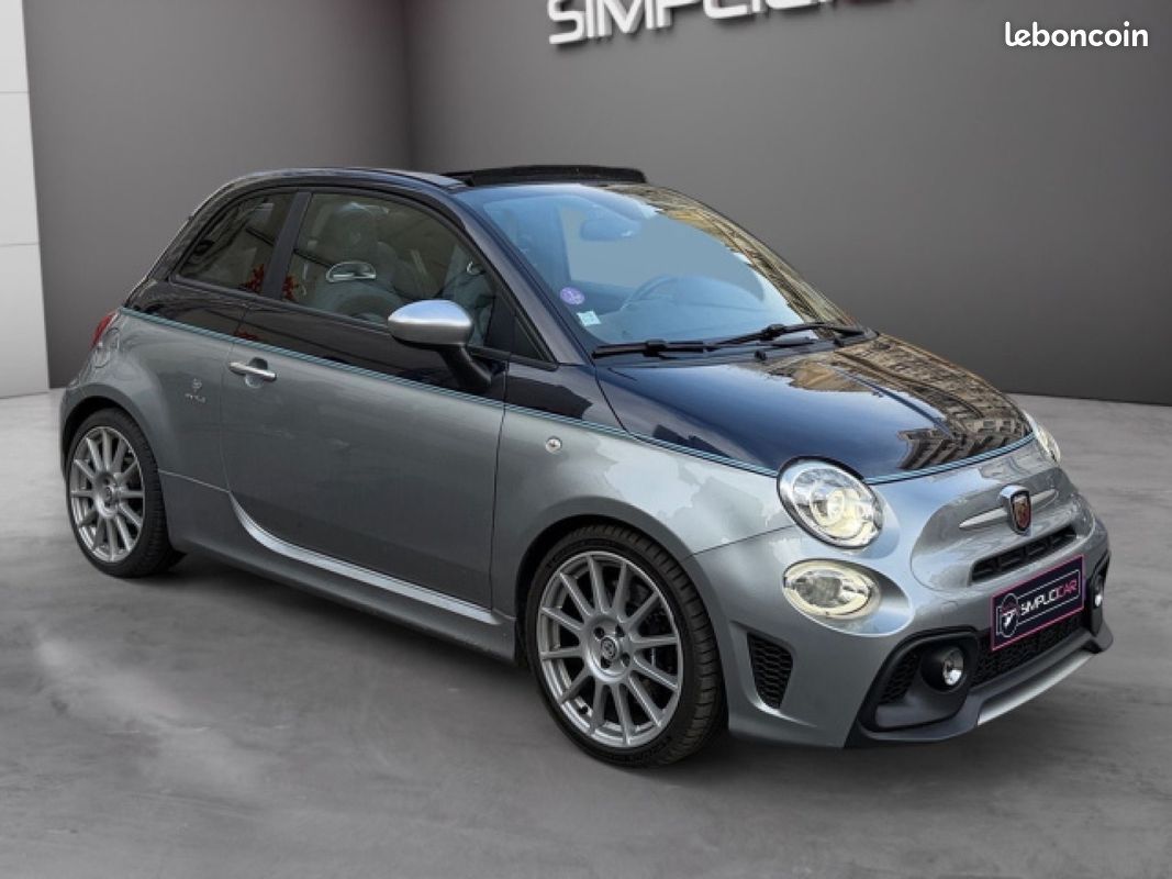 ABARTH 695C 1.4 Turbo 16V T-Jet 180 ch BVA5 Rivale beats radar de recul CarPlay (image 1)