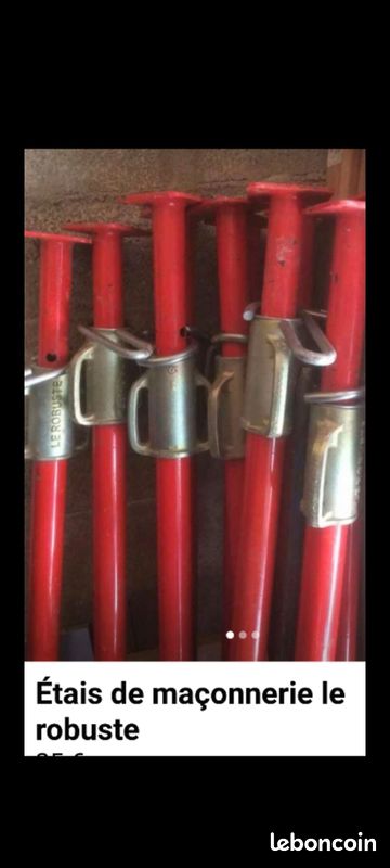 Vends etaies robuste Neuf 1.7 m × 3 m (image 1)