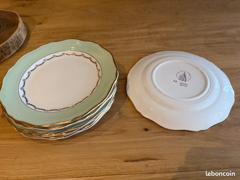 Assiettes l’amandinoise x10 (image 1)
