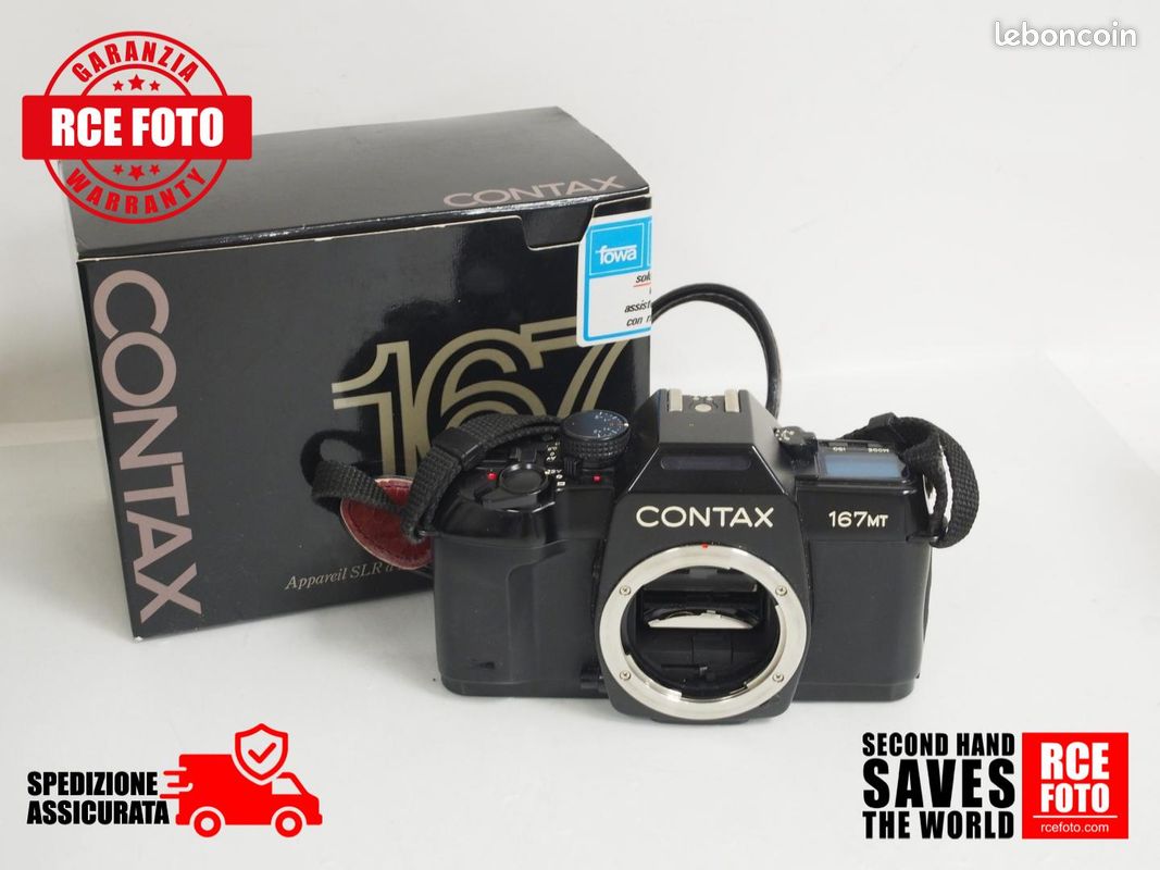 Lot 777 - A Contax 167 MT 35mm SLR Outfit