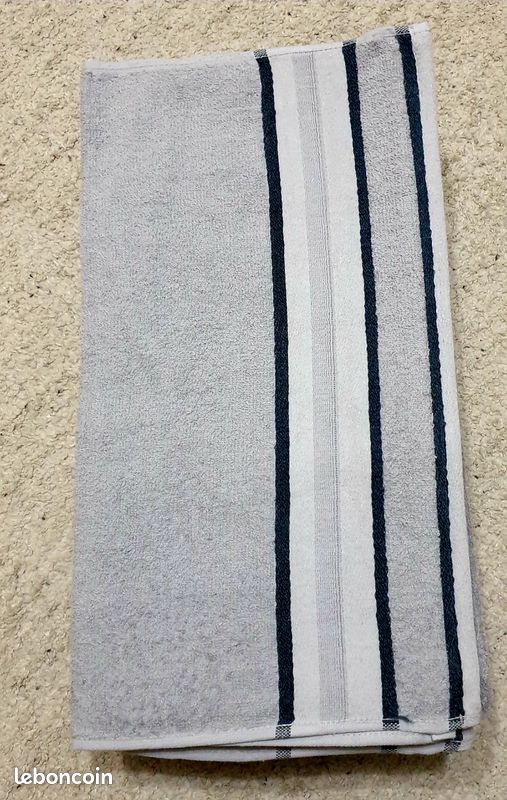 Lot de 6 serviettes 100% coton - Neuves (image 10)