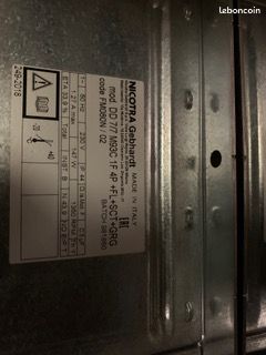 HOTTE MURALE 1000 MM PROF. 900 AVEC MOTEUR Neuf (image 5)