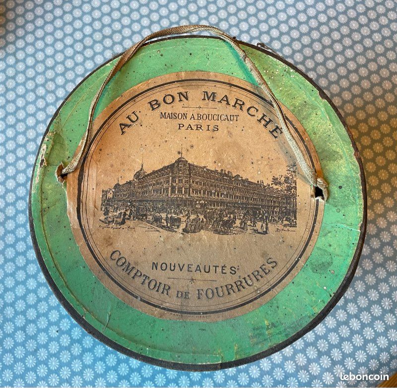 Manchon fourrure véritable dans sa boîte d’origine (image 1)