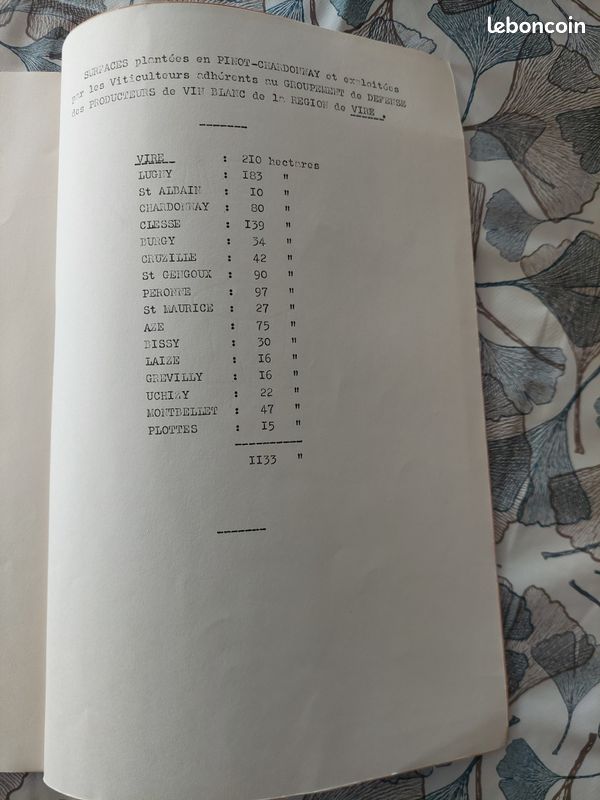 Dossier de demande d'appellation noble Viré (image 3)