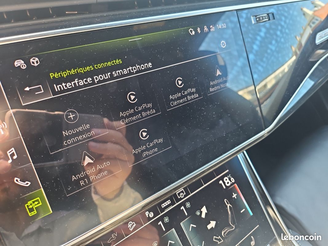 AUDI Q8 (2) 3.0 TFSI E 462 QUATTRO S LINE TIPTRONIC 8 462Ch Garantie 12 mois (image 19)