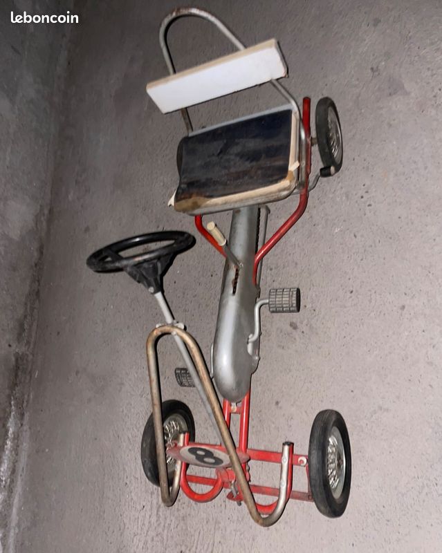 Kart à pédales et vitesse vintage (image 2)