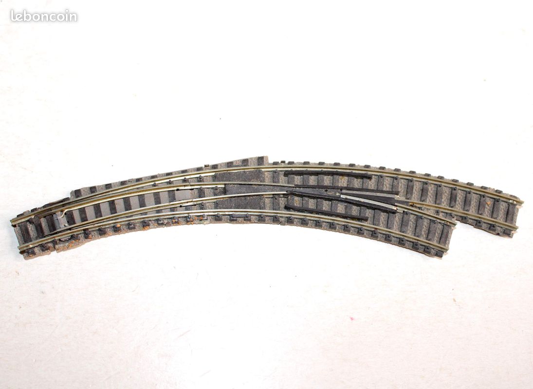 Lot De 2 Aiguillages Fleischmann Piccolo 9177 + 9176 - Courbe Droite Et Gauche - Voie N