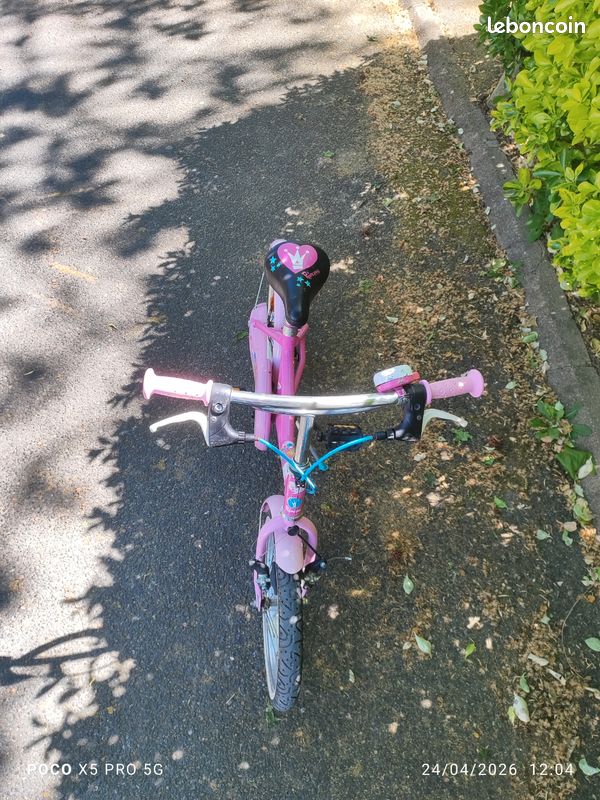 Vélo b twin princesse 16 pouces 4-6 ans (image 3)