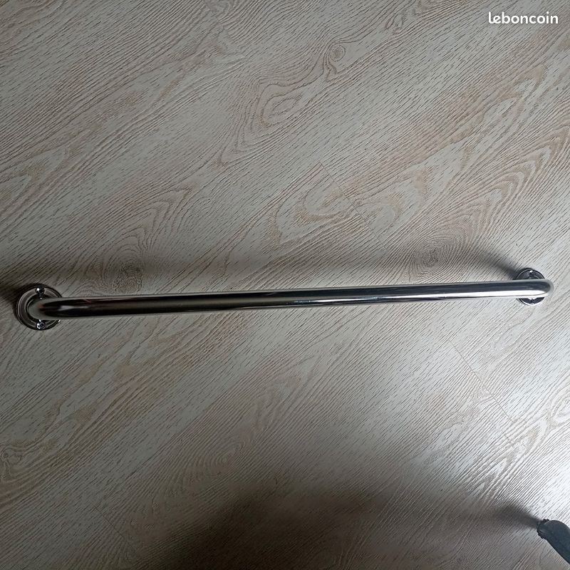 Porte serviette Inox Grand 83cm (image 5)