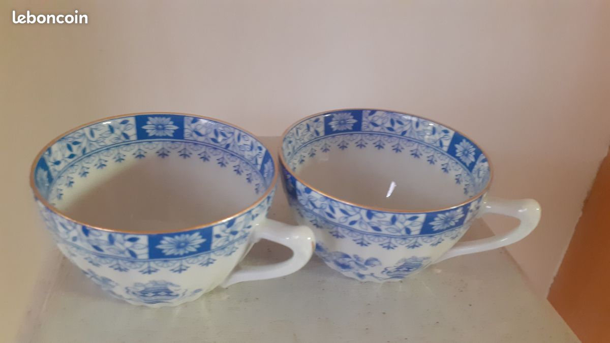 2 tasses à café expresso en porcelaine Seltmann Weiden (image 1)
