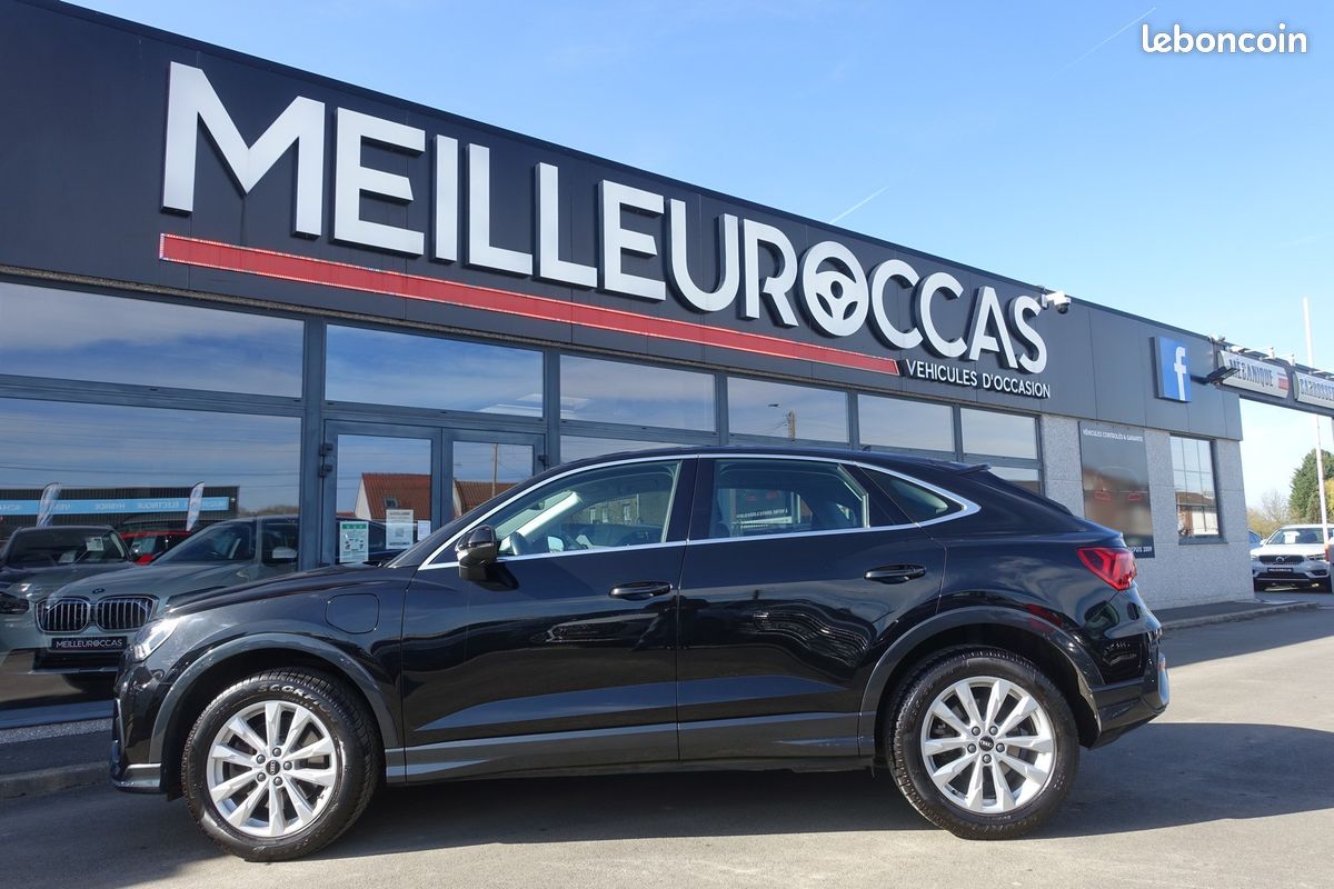 Q3 Sportback 45 Tfsi e 245ch S-Tronic Hybride Cuir chauffants/Virtual cockpit/Gps Europe/Caméra/Carplay/Hayon électrique/1*Main/Garantie 12 mois (image 2)
