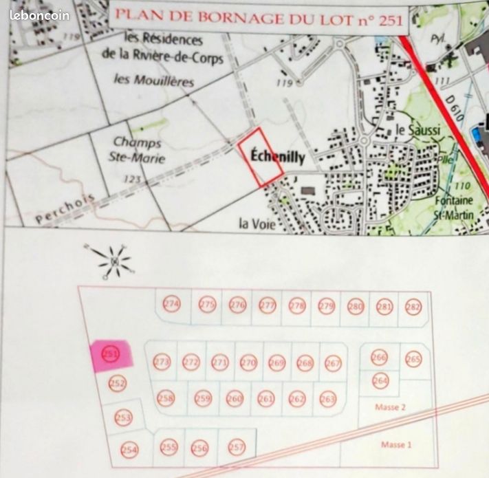 Terrain ZAC Echenilly · à Saint-André-les-Vergers · 95 000 €