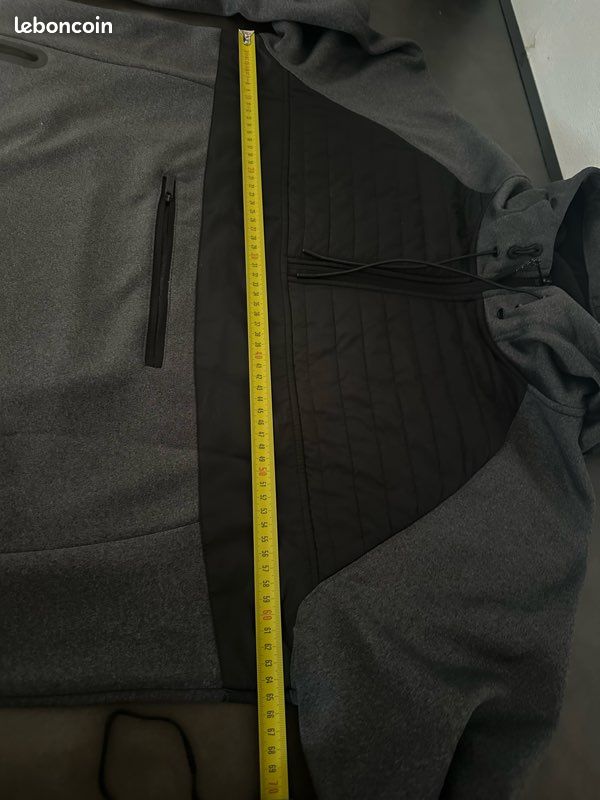 Gilet polaire gris (image 9)