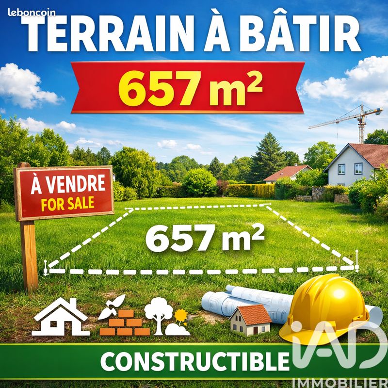 Terrain 657 m² · à Corbeil-Essonnes · 657 m² · 160 000 €