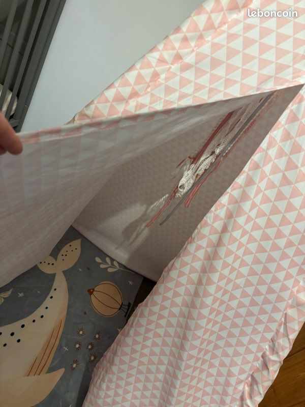 Tipi enfant rose (image 4)