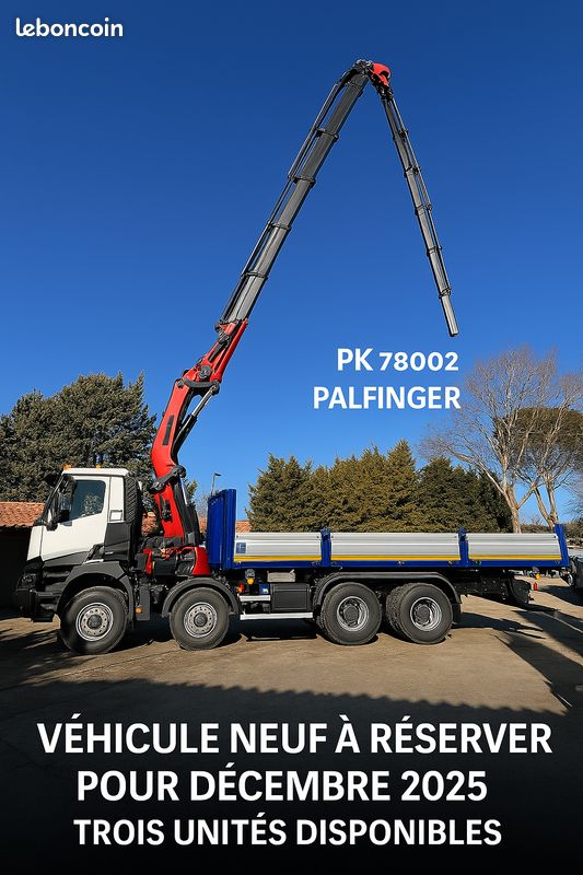 Renault K plateau grue pk 78002 Palfinger (image 2)