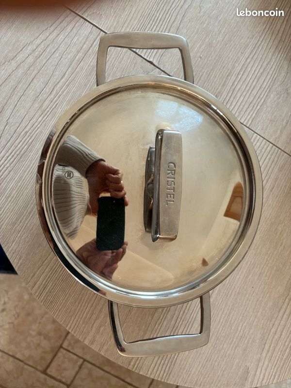 Faitout inox Castel PRO diametre 18 cm Tous feux dont induction (image 1)
