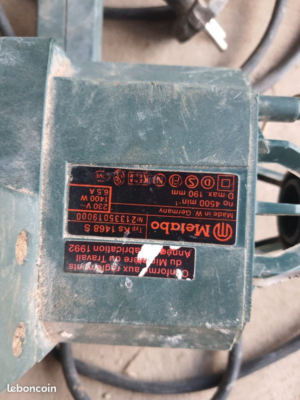 Stator et interrupteur metabo (image 2)