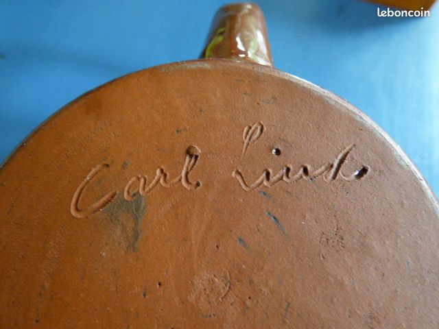 Céramique "Carl Lind", vintage, signée en creux (image 8)