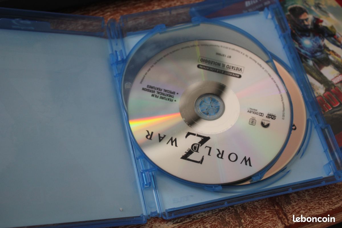 Occasion - Lot de 5 Films Blu Ray 3D dont 2 films Man of Steel Blu Ray 3D Neuf sous blister (image 3)