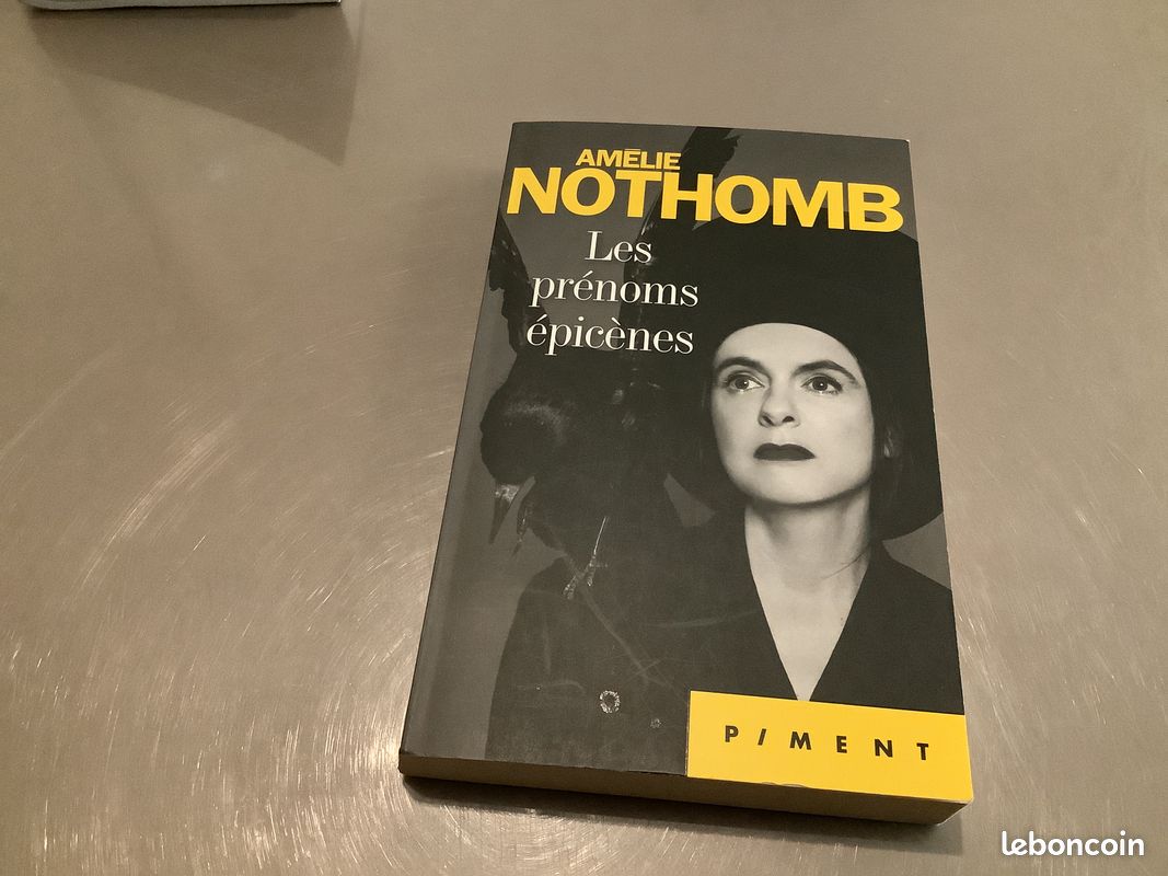 Les prénoms épicènes Amélie Nothomb (image 1)