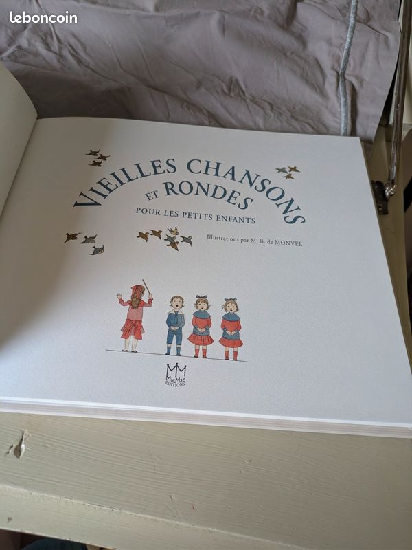 Livre Neuf vieilles chansons et rondes (image 4)