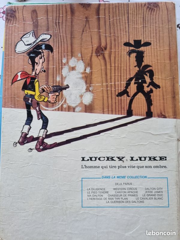 BD - Lucky Luke, La guérison des Dalton 1975 (image 2)