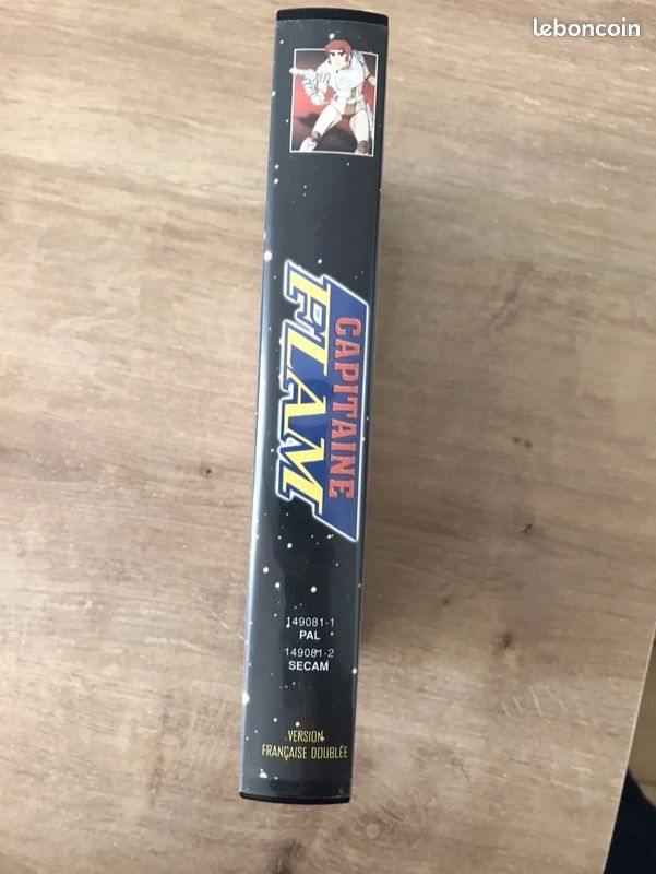 Cassette VHS Capitaine Flam La Course A Travers Le Systeme Solaire (image 3)