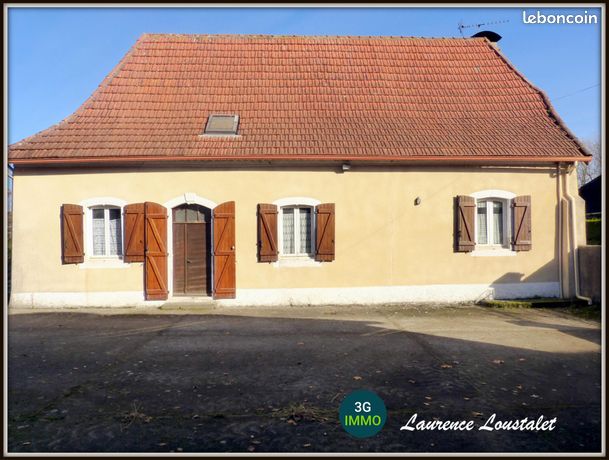 Vente | Corps de ferme | 6p | 4ch | 160 m² | Uzein | Expo Sud | Terrasse · Jardin