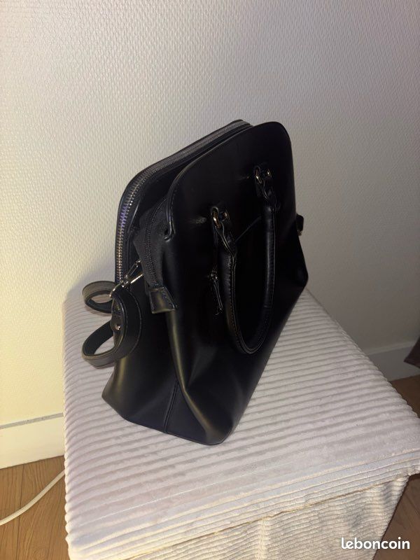 Sac à Main Noir DAVID JONES Pour Femme - PVC, Occasion Comme Neuf, Produit Neuf (new)
