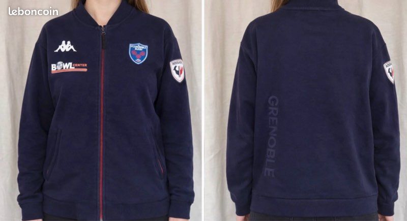 Veste de survêtement sublimé personnalisable / Direct Usine