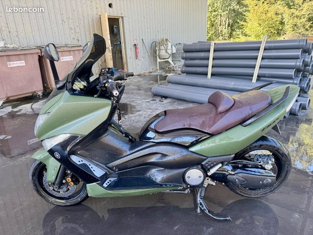 Tmax 500 T Max Verde Militare Yamaha 500 TMAX Motos