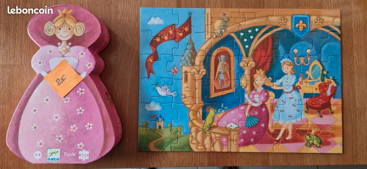 Puzzle boîte princesse (image 1)