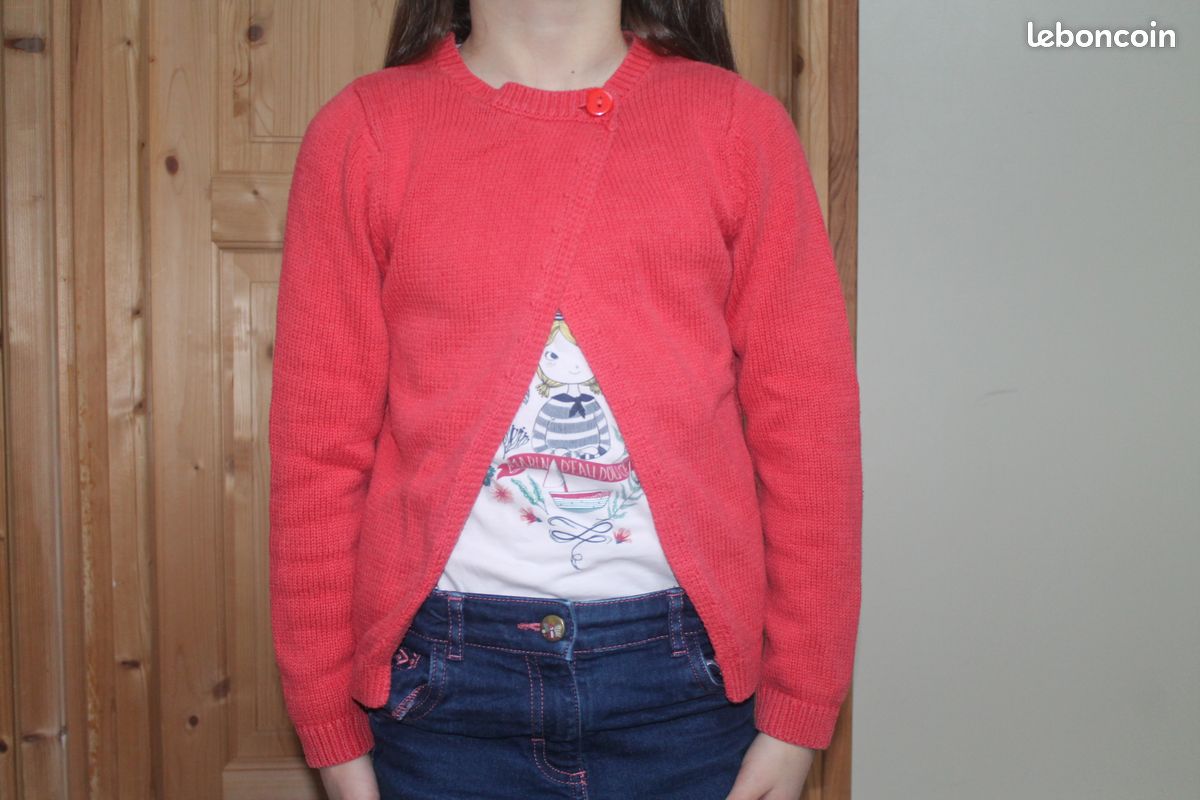 Gilet Vertbaudet 8 ans (image 1)
