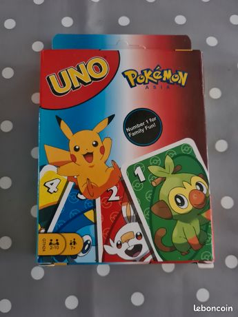  Jeu Uno Pokemon