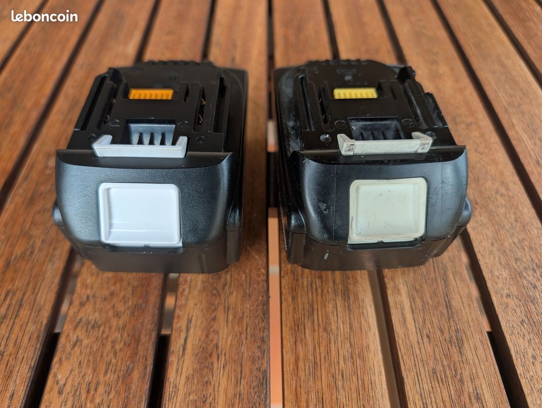 Lot batterie Makita 18V 6A (image 5)