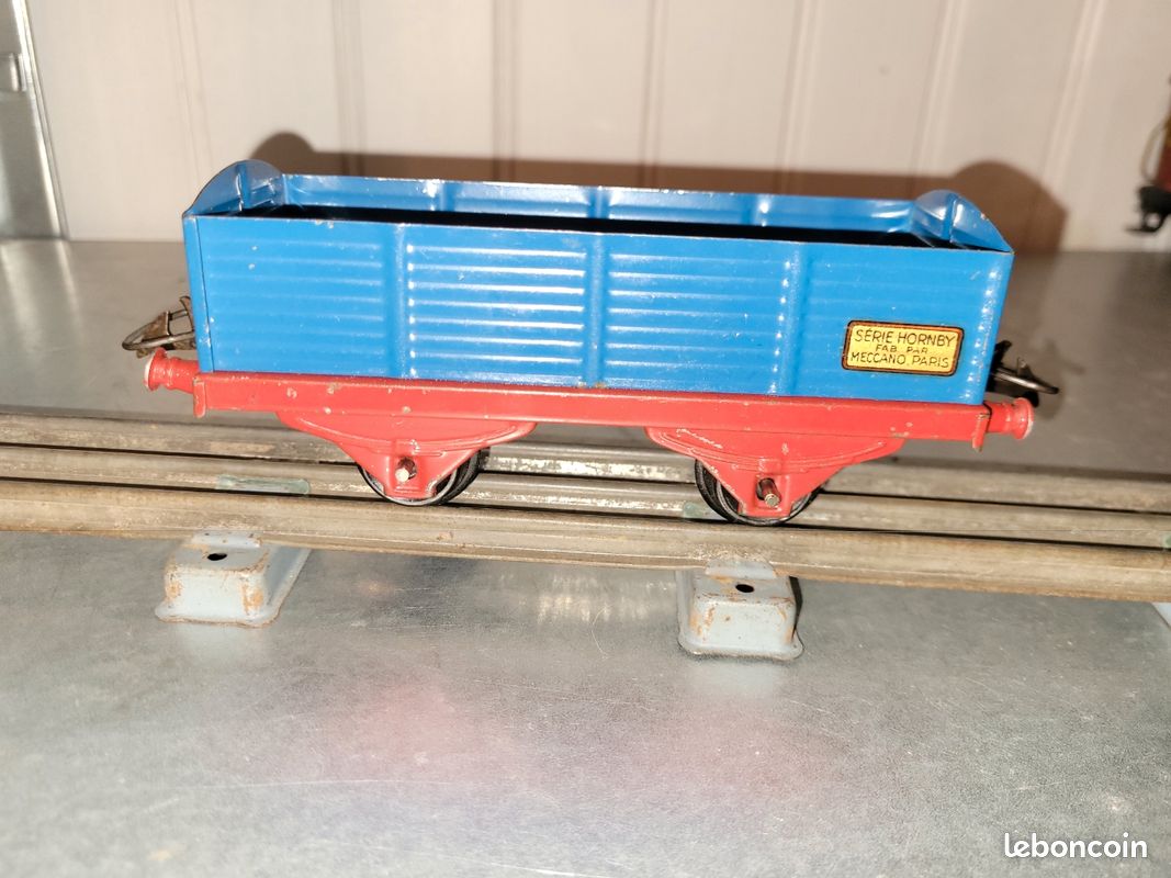 HORNBY O 1/48 WAGON TOMBEREAU A GUERITE, TRANSPORT MINERAIS