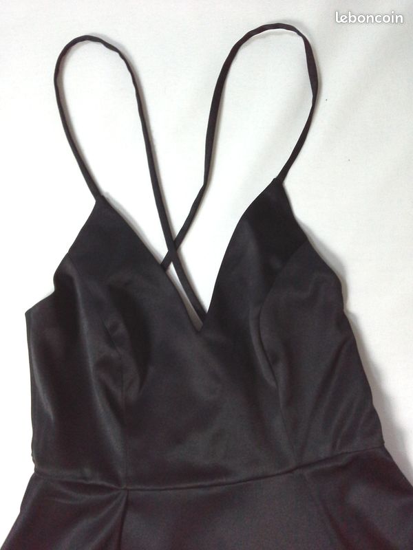 Robe Noire Sans Bretelles New Look - Taille 8 - Longueur 25 Pouces (env. 63 Cm) - Neuf étiqueté
