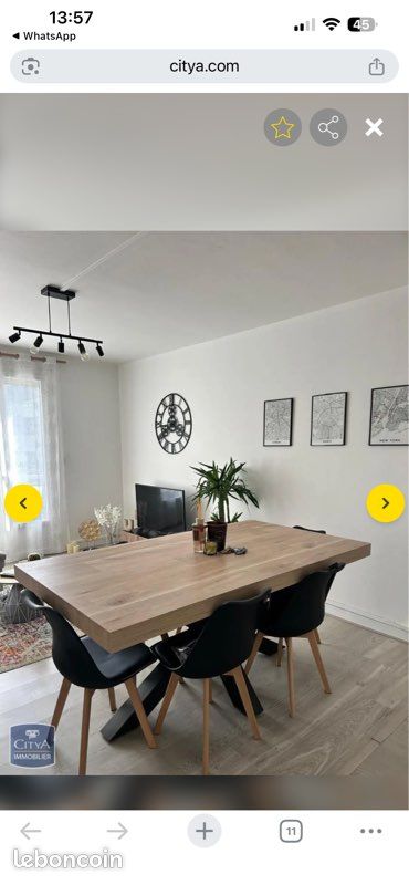 Appartement 3 pièces 56 m² · à Saint-Étienne · 56 m² · 650 €/mois
