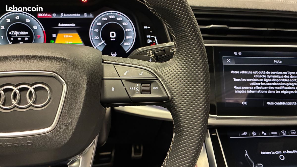 AUDI Q8 3.0 55 TFSIE 394H 340 PHEV HYBRID 25.9KWH S-LINE QUATTRO TIPTRONIC BVa (image 32)