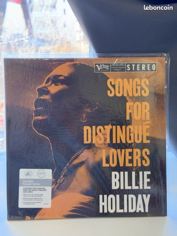 Album vinyle Jazz - Billie Holiday, Songs for Distingué Lovers (image 1)