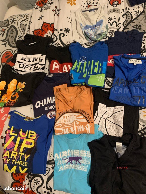 Gros Lot De Vêtements Pour Garçon 4 Ans - Occasion Et Neuf, Excellent état, Marques Vert Baudet & Kiabi