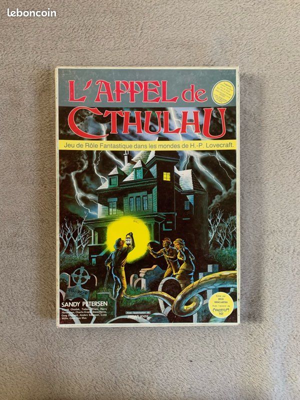L'APPEL DE CTHULHU – Écran Du Maître – 5ème édition Descartes – Jeu De Rôle