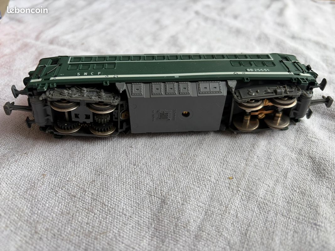 Jouet Bateau Châssis Locomotive Jouef BB 25531 HO - SNCF Vert - Alimentation CC Avec Éclairage | Modélisme Ferroviaire Train Miniature Occasion Jouet Bateau Châssis Locomotive Jouef BB 25531 HO - SNCF Vert - Alimentation CC Avec Éclairage | Modélisme Ferroviaire Train Miniature Occasion