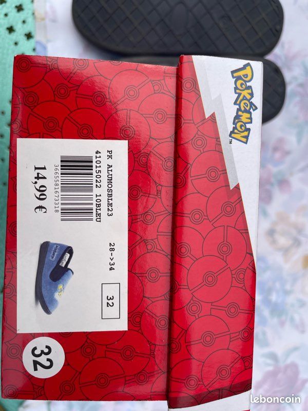 Chaussons enfant pokemon pikachu (image 5)