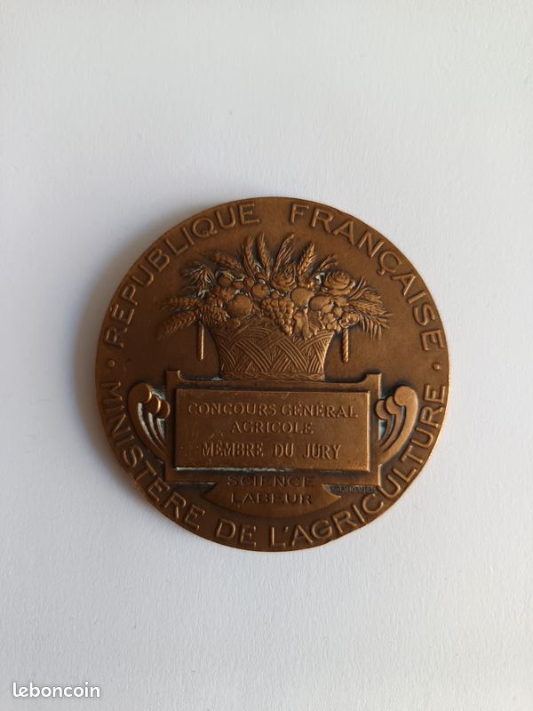 Médaille de l'Ordre du Mérite Agricole Commandeur - Aviso Médailles