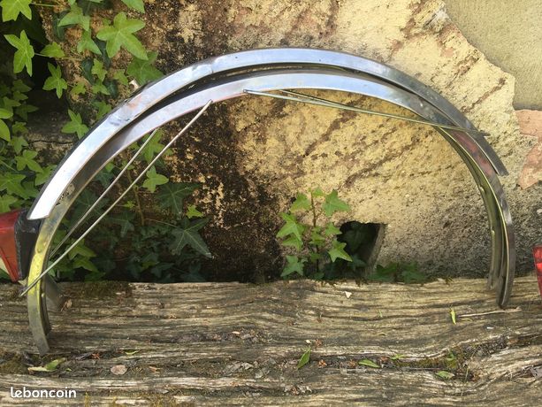 Paire De Garde-boue Alu Ancien Vélo Peugeot PX45 – Fabriqué En France