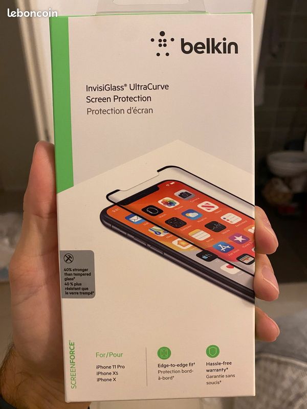Xs Max Belkin Invisiglass Ultracurve Iphone 11 Belkin Invisiglass