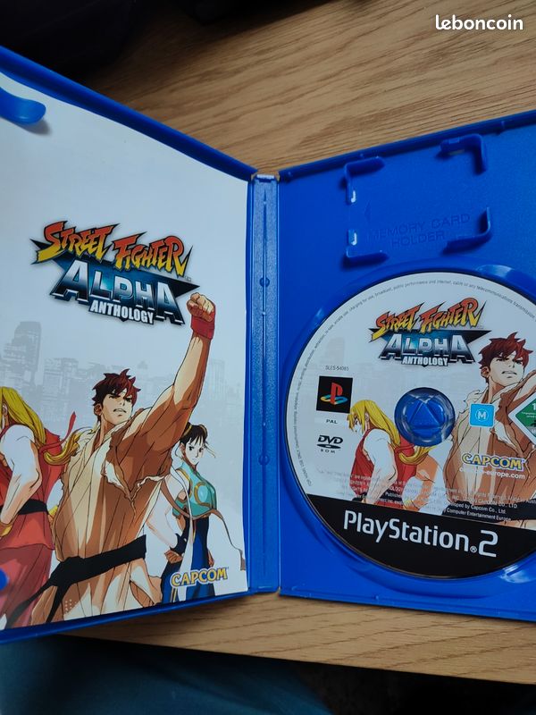 STREET FIGHTER ALPHA Anthology PlayStation 2 PS2 Graded WATA 10 A