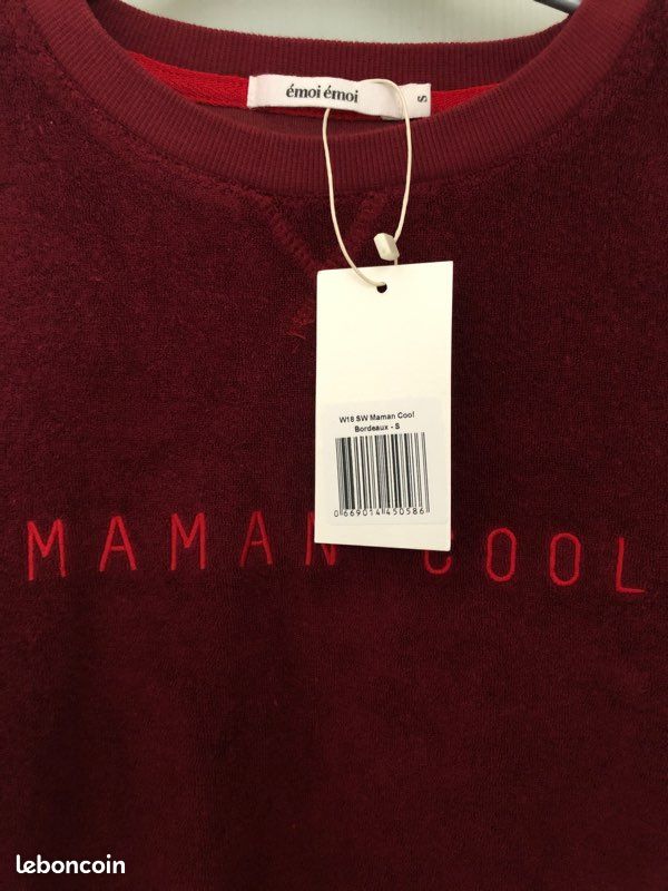 Pull emoi emoi « maman cool » neuf (image 5)
